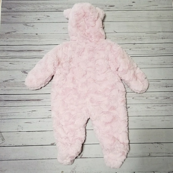 Koala Baby Infant Pink Warm Winter Bodysuit - Picture 4 of 7